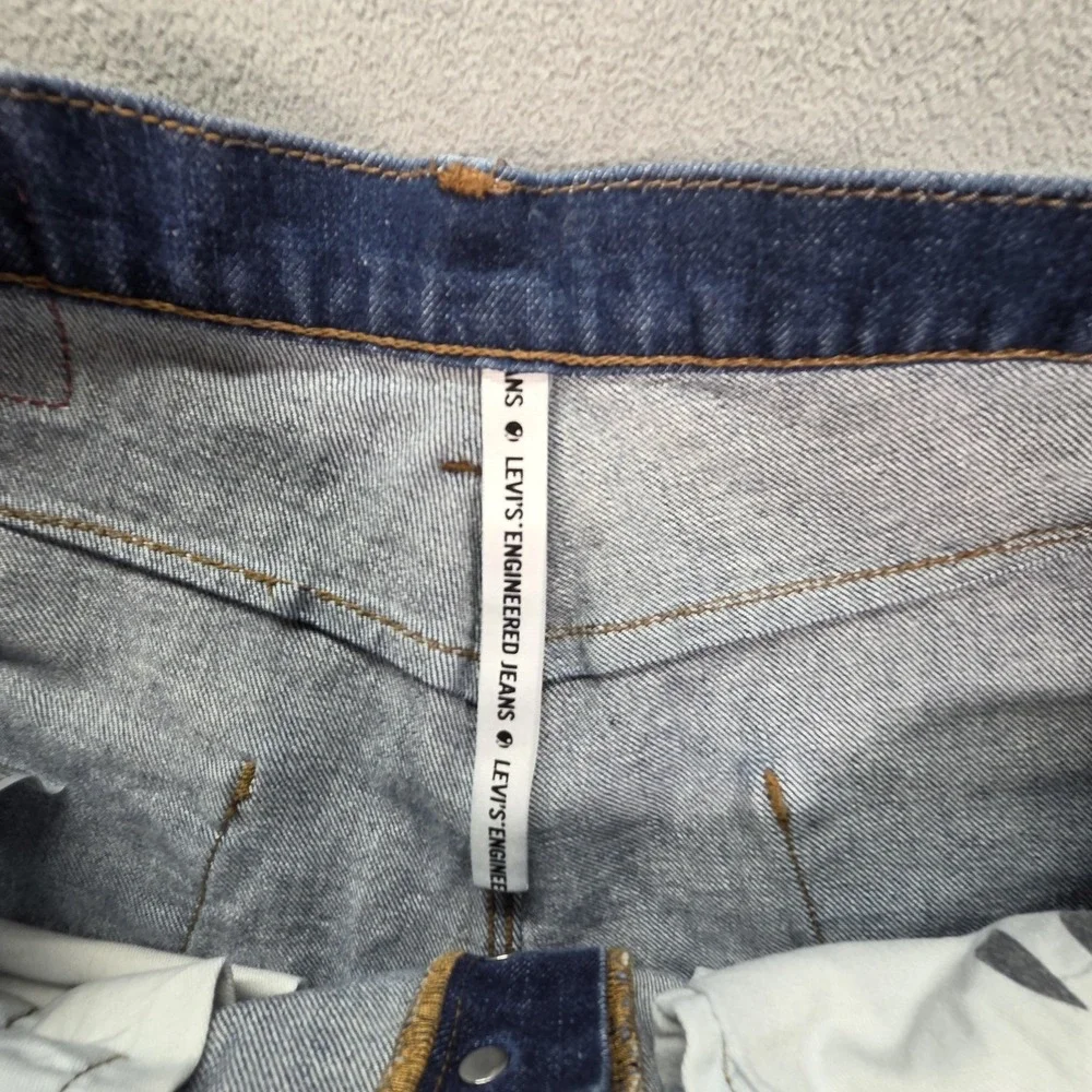 Levis Engineered Jeans Mens LEJ 541 Dark Wash‎ Blue Athletic Tapered Fits 34x25